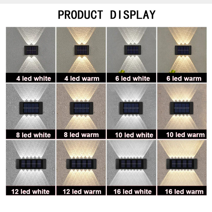 Waterproof Outdoor Solar Wall Light