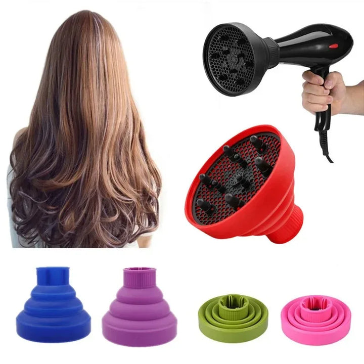 Silicone diffuser for hair dryer