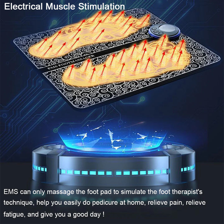 EMS Remote Foot Massage Pad