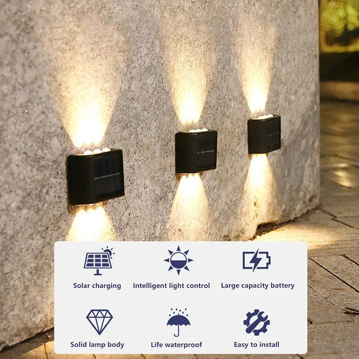 Waterproof Outdoor Solar Wall Light