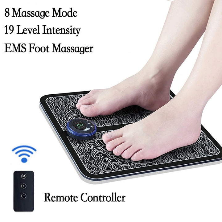 EMS Remote Foot Massage Pad